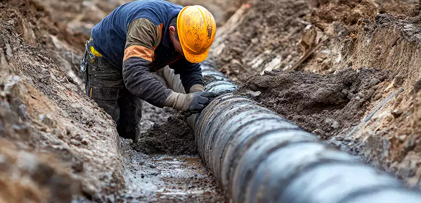 Sewer Replacement in Weston