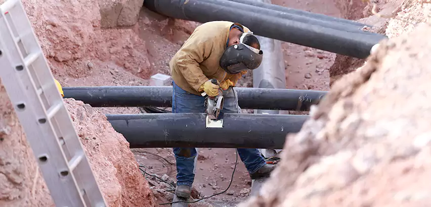 Water Line Replacement in Weston